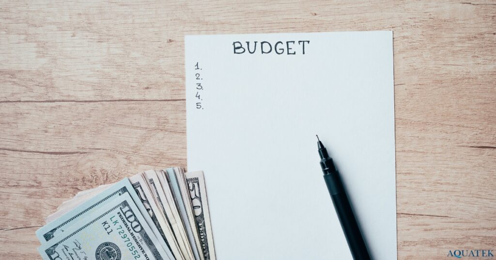 การตั้งงบประมาณในการซื้อเครื่องกรองน้ำก็เป็นเรื่องที่ไม่ควรมองข้าม